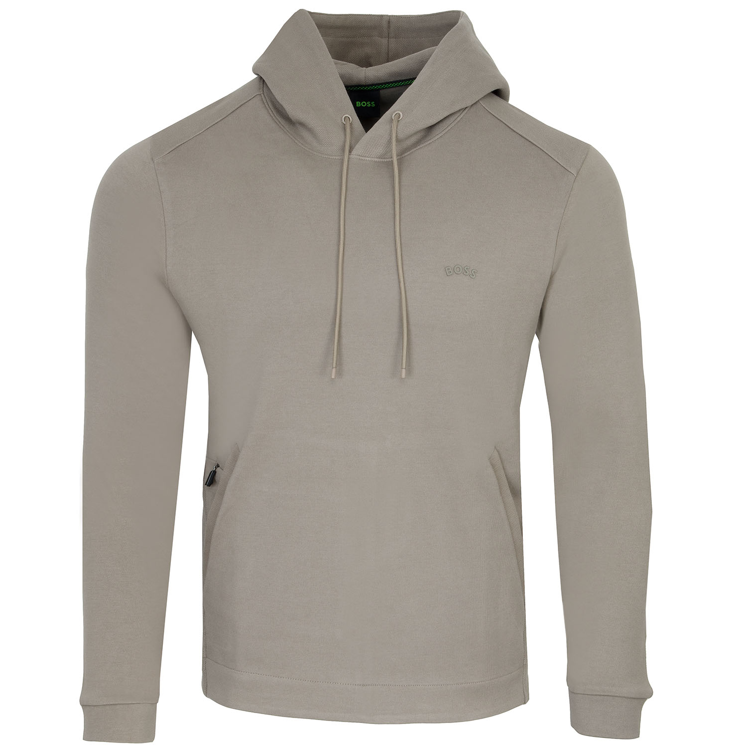 boss soody curved hoodie